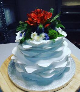 tarta flores personalizadas